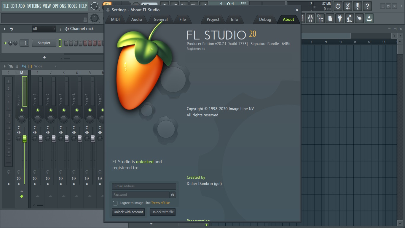 FL Studio v20.7.1.1773 x86 x64 Download